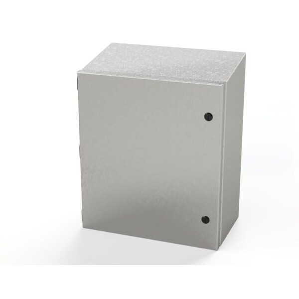 1/4 Turn Latch Electrical Enclosures, 16 in H, 8 in D, 14 in W, NEMA 3R, 4, 4X, 12, 13